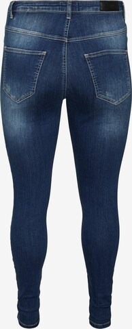 Vero Moda Curve Skinny Jeans 'Alicelora' in Blau