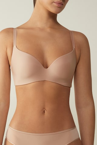 INTIMISSIMI Triangle Bra 'Adele' in Beige: front