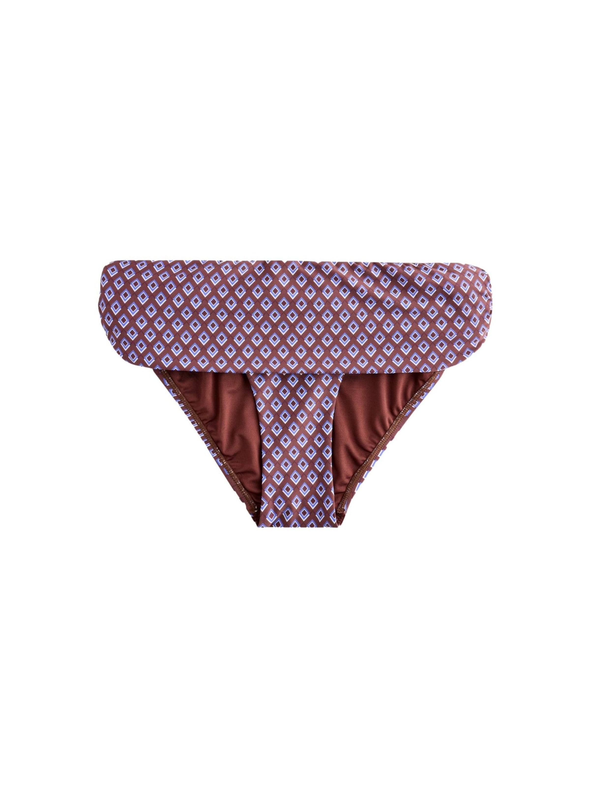 Next Bikini Bottoms in Brown: front