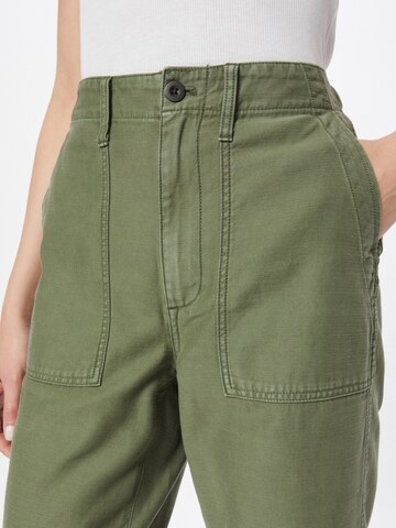 Regular Pantalon Madewell en vert