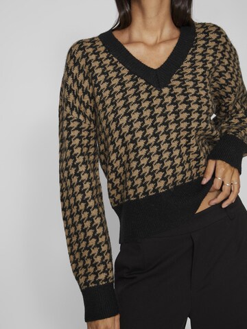 VILA Sweater 'Dura' in Black