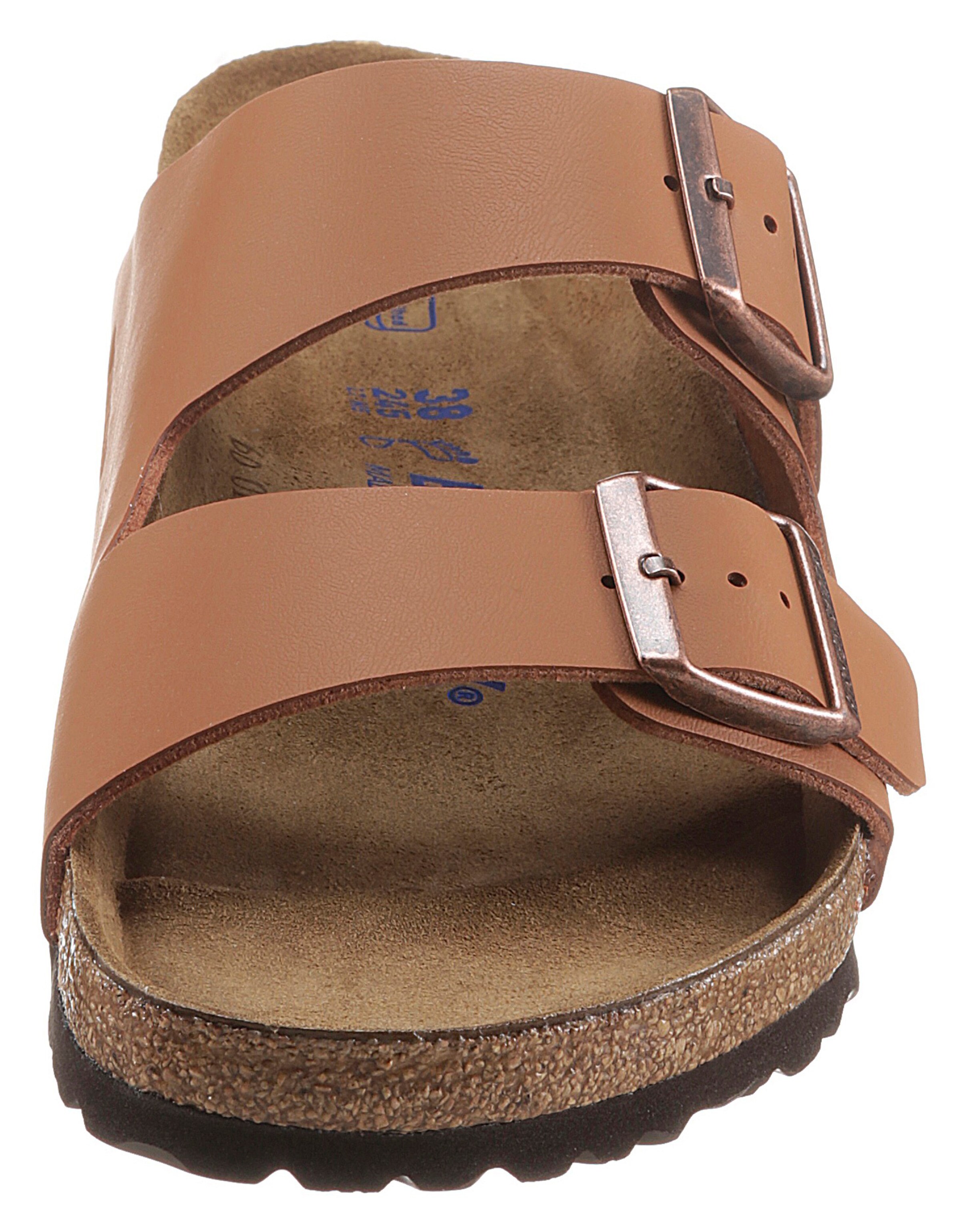 BIRKENSTOCK - Sapato aberto 'Arizona' em castanho