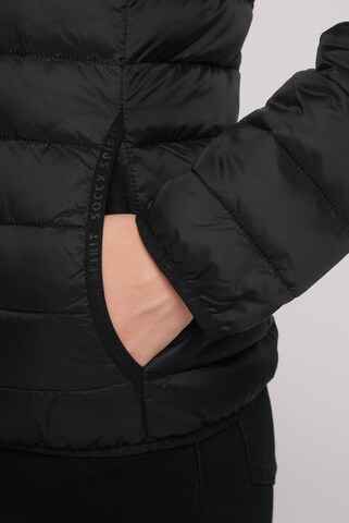 Soccx Between-Season Jacket in Black