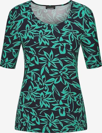 Goldner Shirt in S in Marine blue / Green, Item view