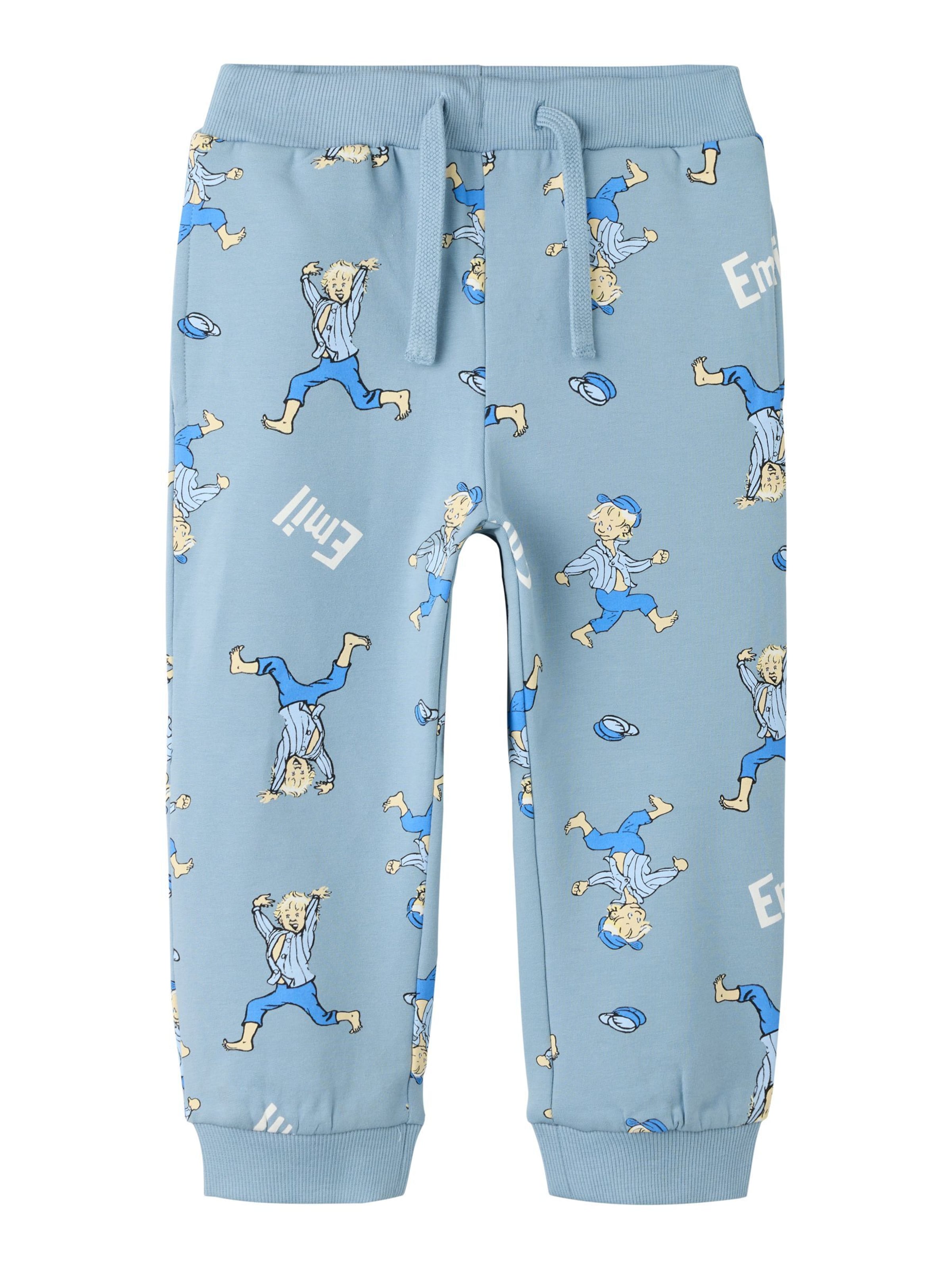 NAME IT - regular Pantalón en azul: frente