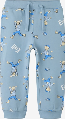 NAME IT - regular Pantalón en azul: frente