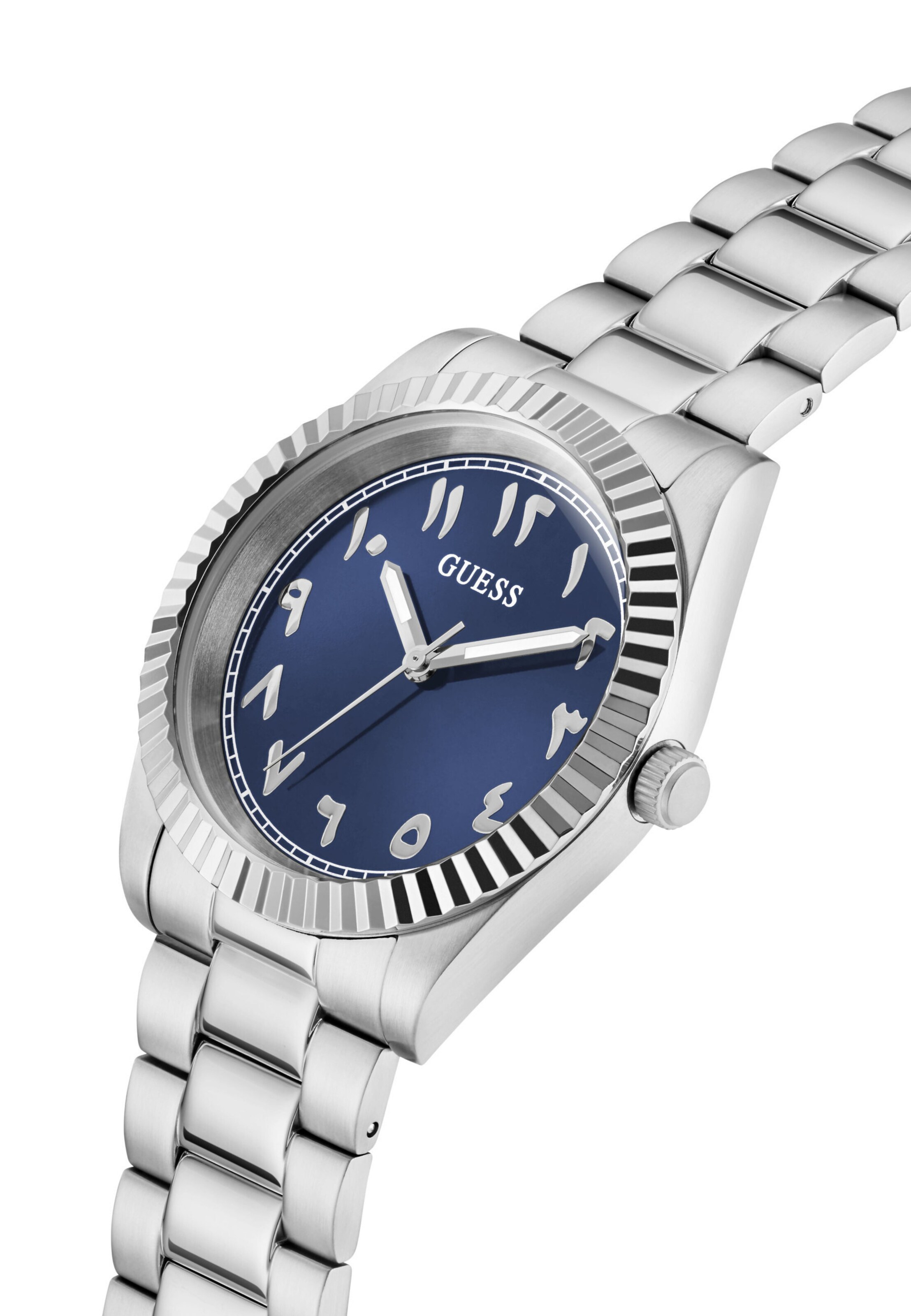 GUESS Analog watch 'Connoisseur' in Silver