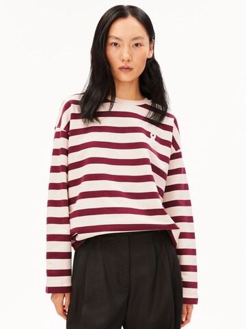 ARMEDANGELS Sweatshirt 'FRANKAA' (GOTS) in Weiß: Vorderseite