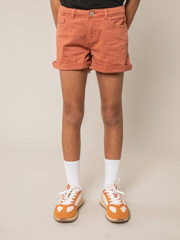 Regular Pantalon 'Cerise' Deeluxe en orange : devant