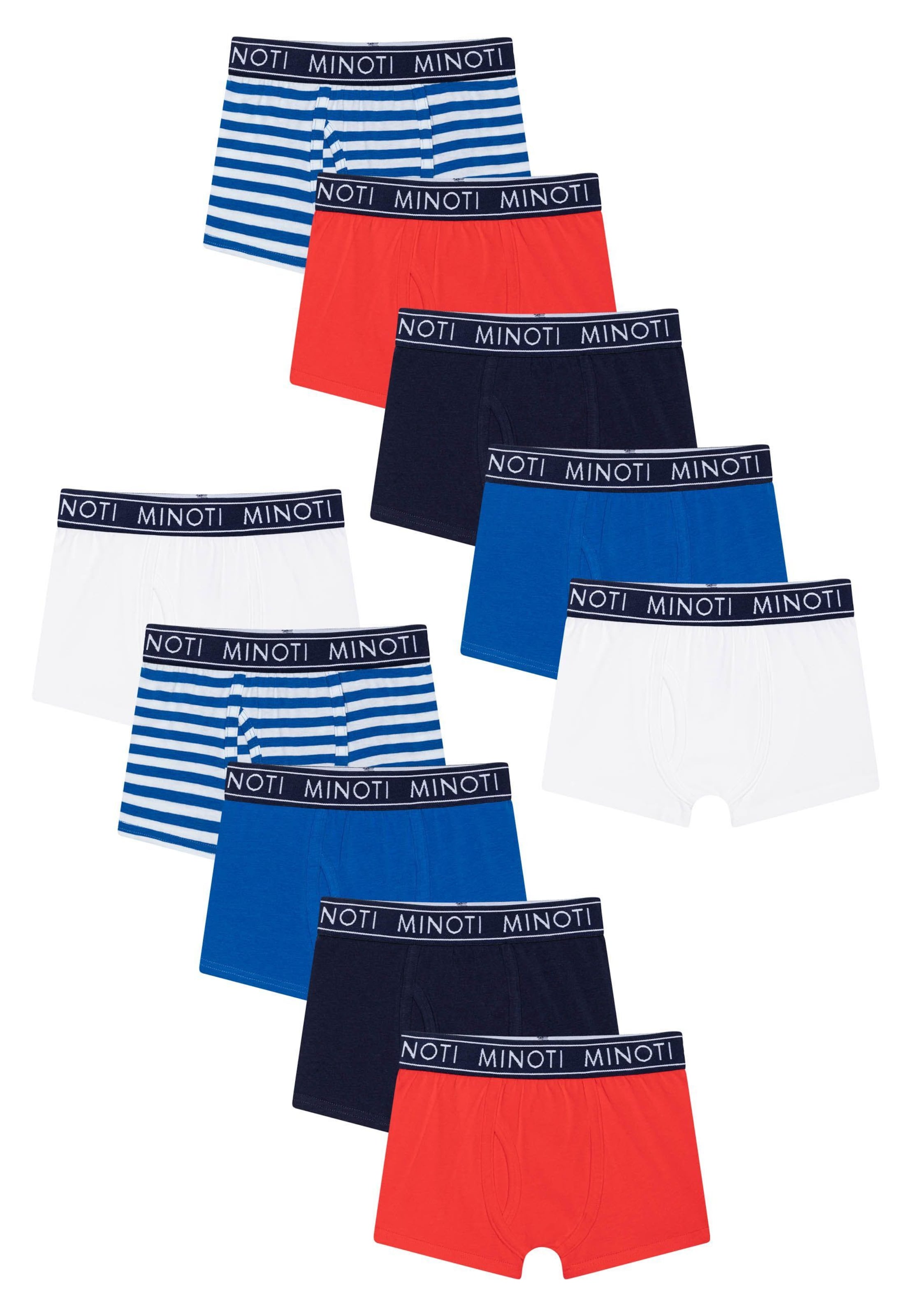 MINOTI Σετ εσώρουχα σε ανάμεικτα χρώματα: μπροστά