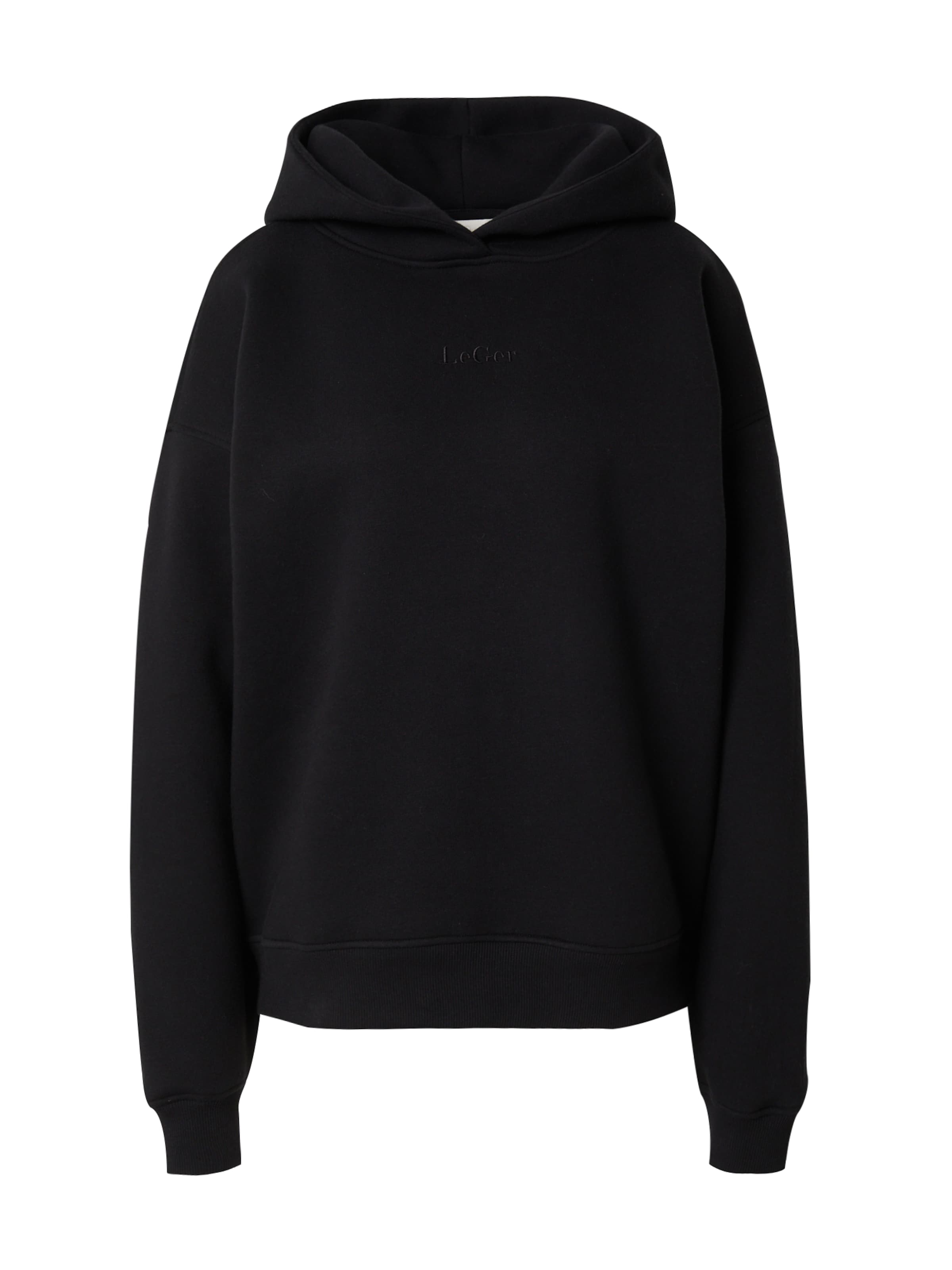 Felpa 'Abby' di LeGer by Lena Gercke in nero: frontale