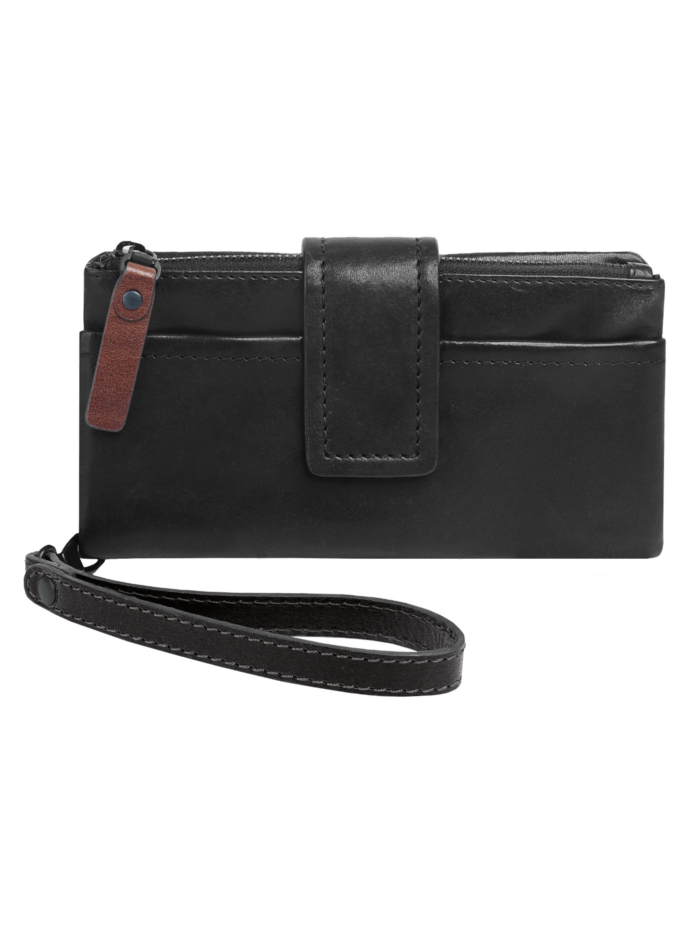 X-ZONE Wallet 'X-ZONE Geldbörse' in Black: front