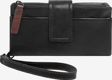 X-ZONE Wallet 'X-ZONE Geldbörse' in Black: front