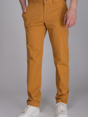 Suitable Slim fit Chino Pants 'Sartre' in Yellow