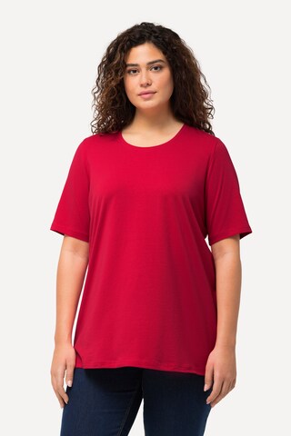 T-shirt Ulla Popken en rouge : devant