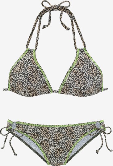 Bikini BUFFALO di colore beige / giallo / nero, Visualizzazione prodotti