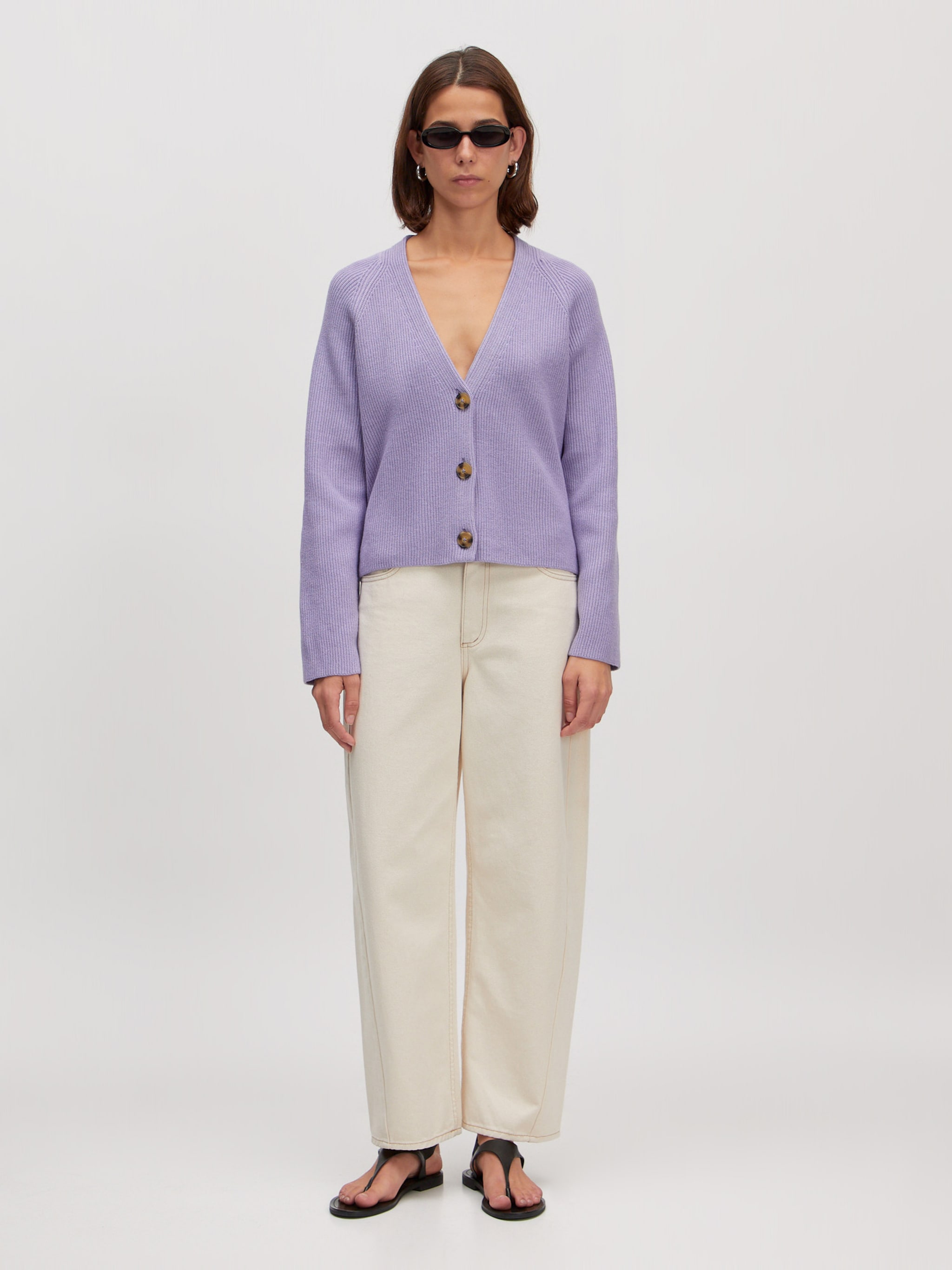 EDITED Produits Cardigan 'Logan' violet