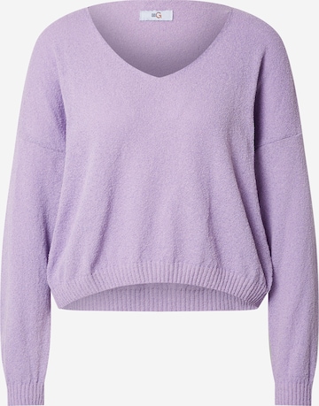 WAL G. Sweater in Purple: front