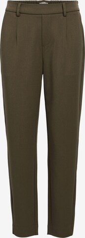 OBJECT - Tapered Pantalón 'Lisa' en verde: frente