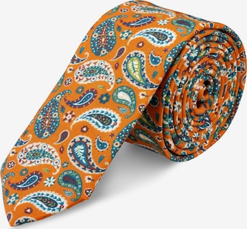 Fawler Tie 'Virtuo' in Orange: front
