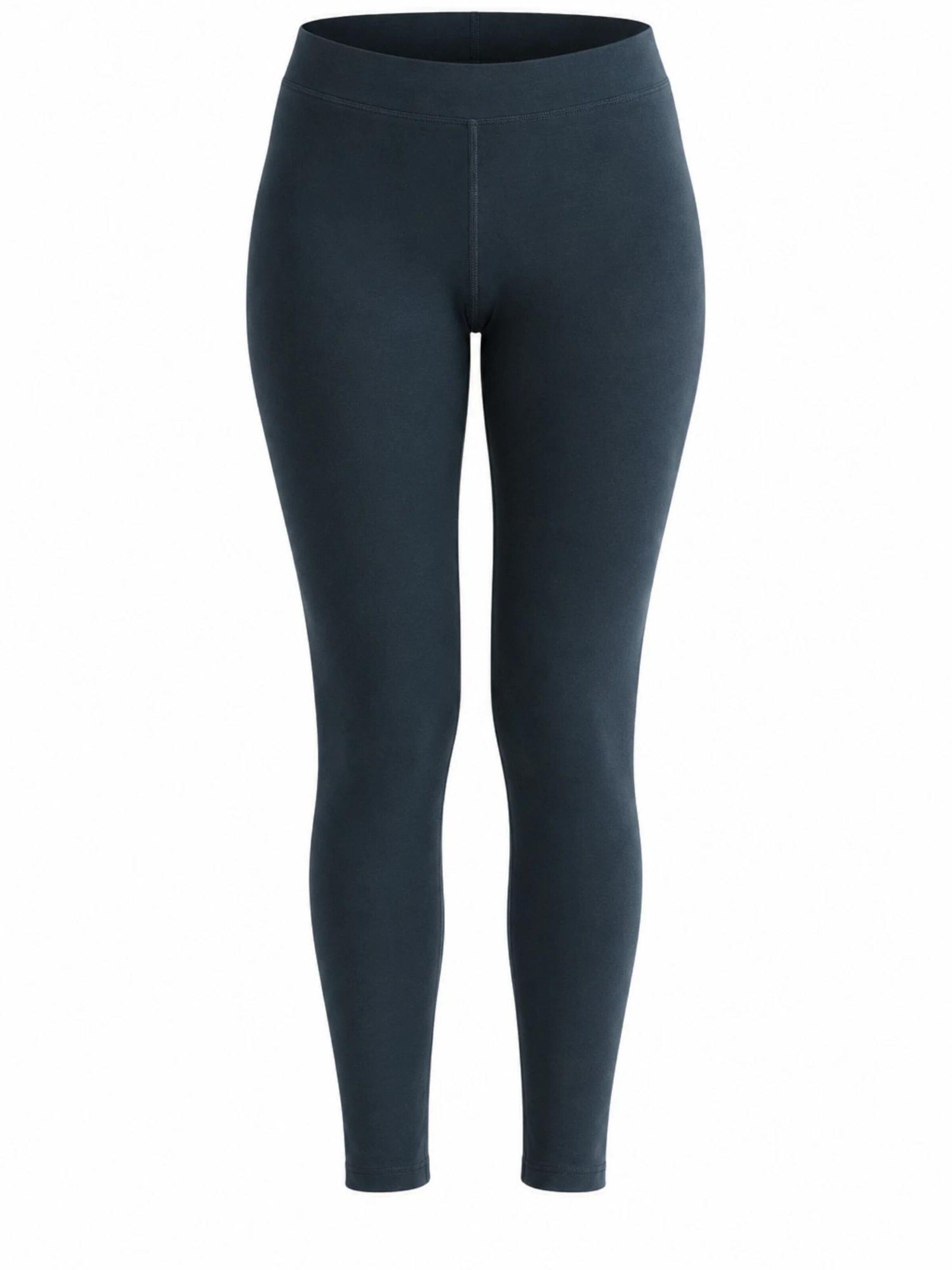 Leela COTTON Skinny Leggings 'Damen Bio-Baumwoll Leggings' in Blue: front