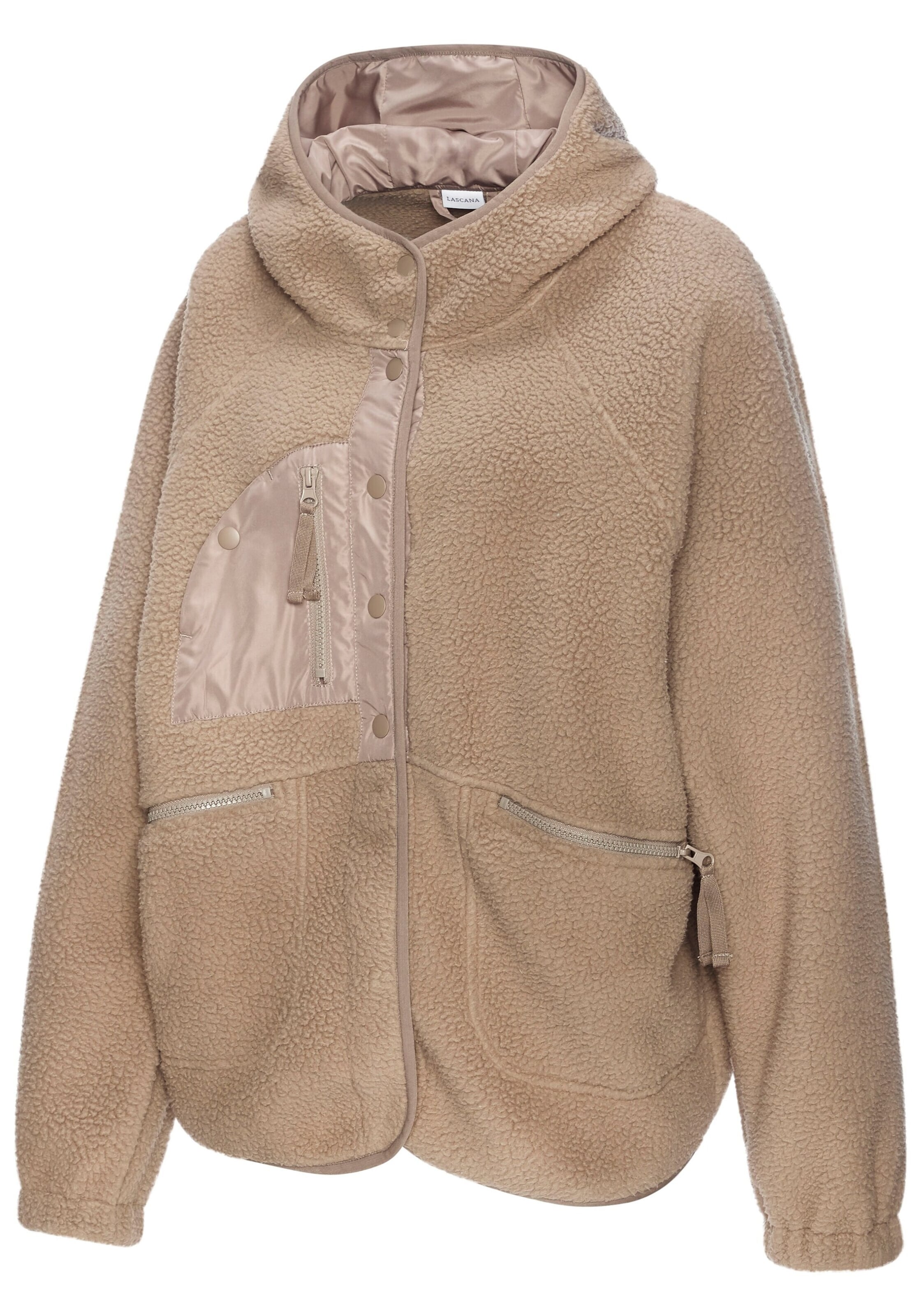 Veste en polaire VIVANCE by LASCANA en marron