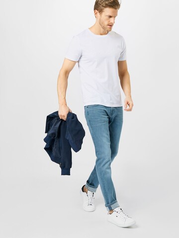 Coupe slim Jean 'Piers' TOM TAILOR DENIM en bleu