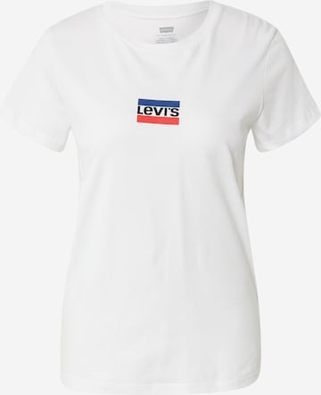 LEVI'S ® T-Shirt 'The Perfect' in Weiß: predná strana