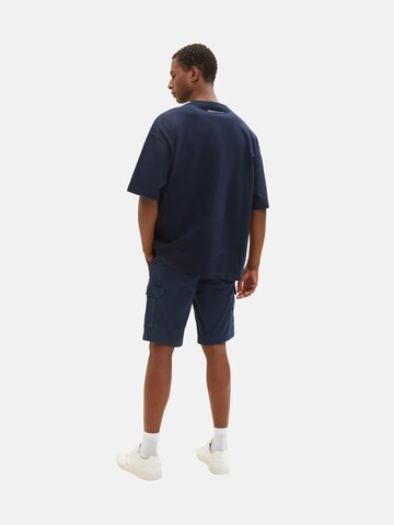 TOM TAILOR Regular Shorts in Blau