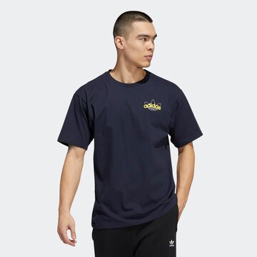 ADIDAS ORIGINALS Bluser & t-shirts 'Athletic Club' i blå: forside