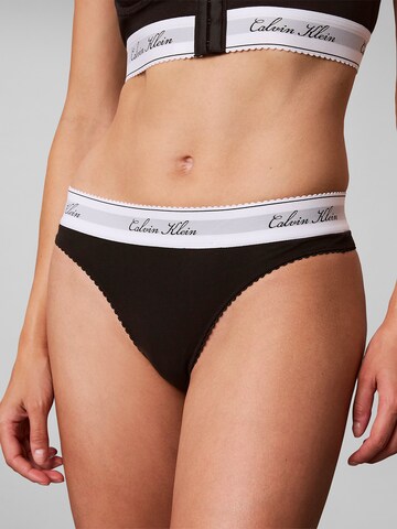 Slip Calvin Klein en noir