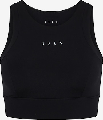 Born Living Yoga Bralette Sports bra 'Esme' in Black: front