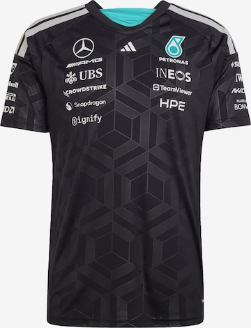 T-Shirt fonctionnel 'Mercedes-AMG Petronas Formula 1 Team Driver' ADIDAS PERFORMANCE en noir : devant