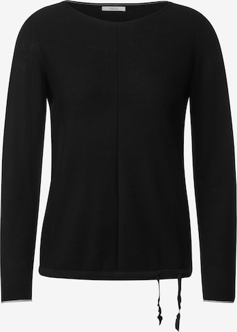 CECIL Sweater in Black: front