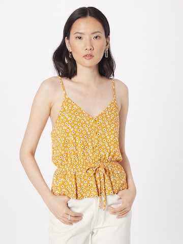 ABOUT YOU - Top 'Camilla' em amarelo: frente