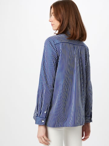 SEIDENSTICKER Blouse 'Schwarze Rose' in Blue