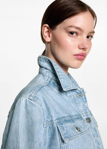MANGO TEEN Übergangsjacke 'Starc' in Blau
