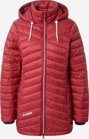 Maier Sports Outdoor Coat 'Notos' in Red: front