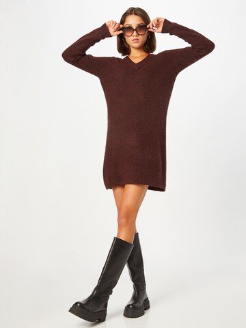 PIECES Knit dress 'Ellen' in Red