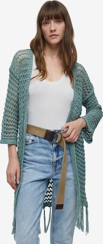 No Matter What Gebreid vest in Groen: voorkant