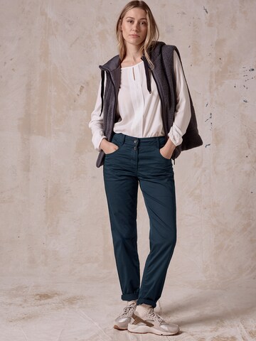 CECIL Regular Pants 'Scarlett' in Blue
