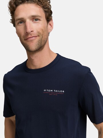 T-Shirt TOM TAILOR en bleu