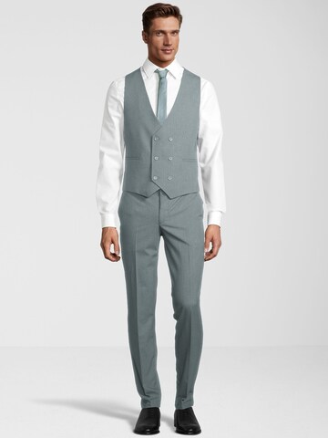 Coupe slim Costume Steffen Klein en vert