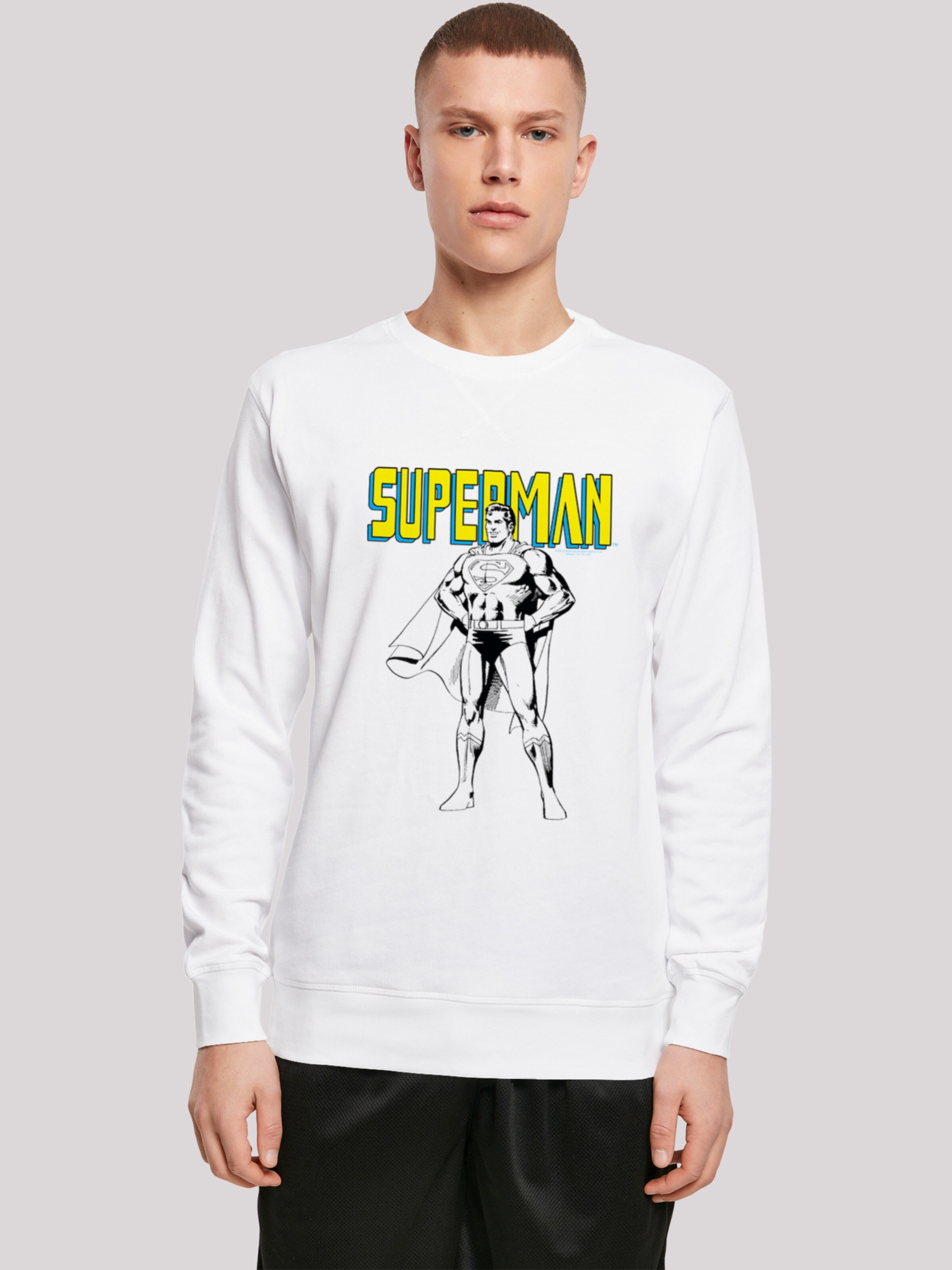 Männer Sweat F4NT4STIC Sweatshirt in Weiß - NI49907 Männer Sweat F4NT4STIC Sweatshirt in Weiß - NI49907