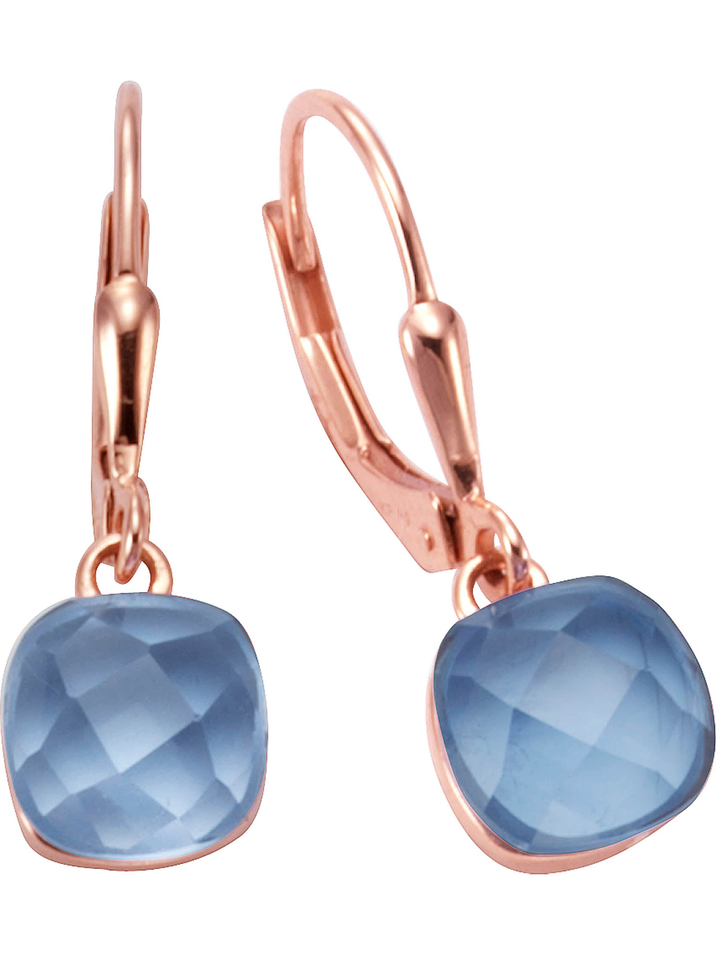 Jamelli Earrings in Gold: front