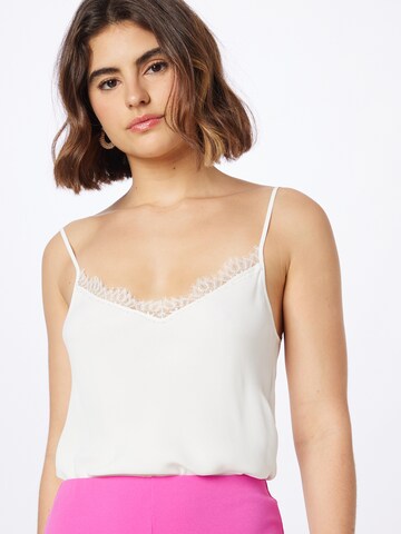 PATRIZIA PEPE Top 'CAMICIA' in White: front