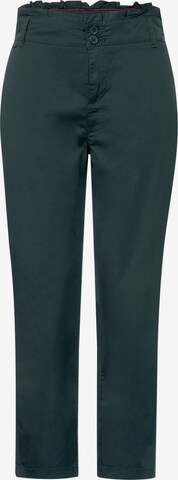 STREET ONE Loose fit Chino Pants in Green: front