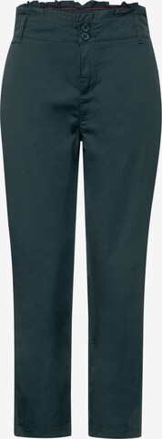 STREET ONE Chino Pants in Green: front