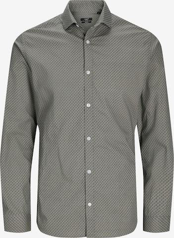 JACK & JONES Overhemd 'JPRBlackpool' in Beige: voorkant
