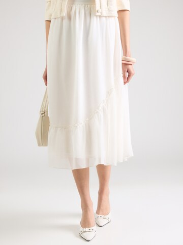 Gonna di QS in beige: frontale